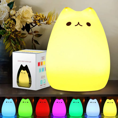 Cat Silicone Lamp