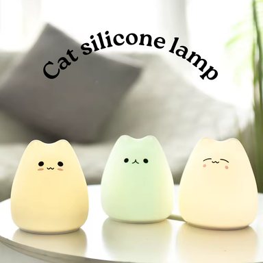 Cat Silicone Lamp