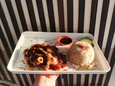 Nasi Goreng Lamb Grill