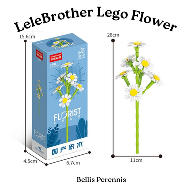 LeleBrothers Lego Flower - 1