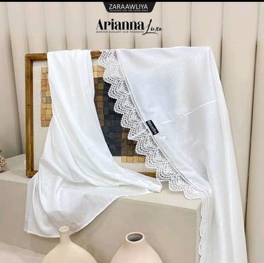 ZARAAWLIYA Telekung Arianna LUXE (Include dumpling chain)