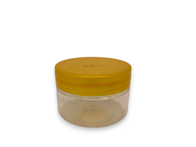 Round Pet Jar with Golden Cap 50g