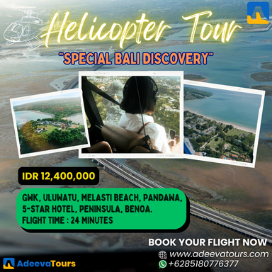 A Bird’s-Eye View of Bali Helicopter Tours Special Bali Discovery