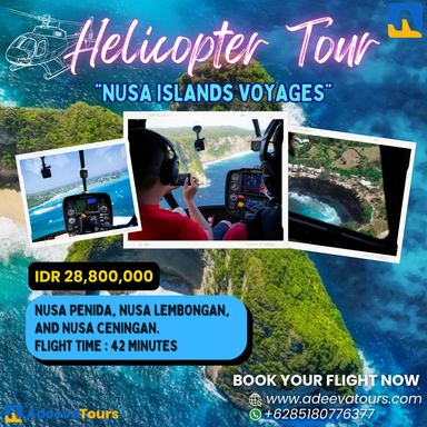 A Bird’s-Eye View of Bali Helicopter Tours Nusa Island Voyages