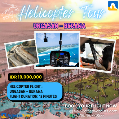 A Bird’s-Eye View of Bali Helicopter Tours Ungasan Berawa