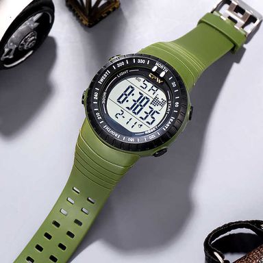 Military green Sport watch 