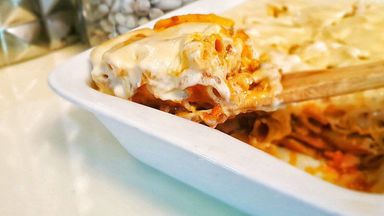 Cheesy Baked Macaroni (Large)