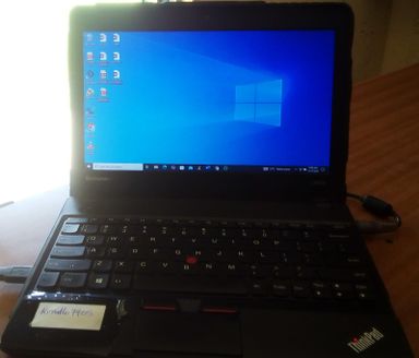 Lenovo Thinkpad X14Oe second hand laptop , 6GB RAM 500GB HDD, Core i3 Intel, 12inch screen, Battery 2hrs, 60Hz. 