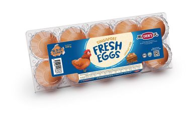 Chew's Fresh Brown Eggs 10s