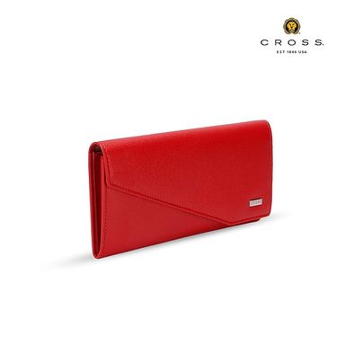 Cross Insignia Express Slim Wallet + Cross Spark Lite Flap Wallet - Red