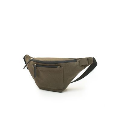 Oblique Waist Pouch Fanny olive Colour