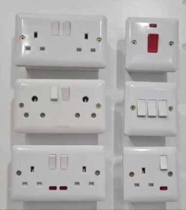 ELECTRICAL WALL SOCKET DOUBLE 13A