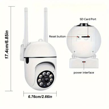  HD Cámara de seguridad inteligente WiFi