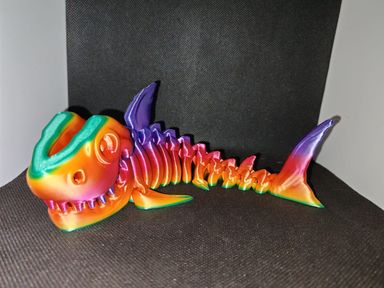 Skeleton shark 15cm