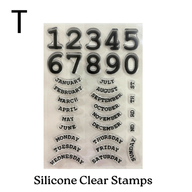 Silicone Clear Stamps - 3