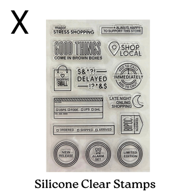 Silicone Clear Stamps - 3