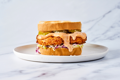 Cheesy Crispy Chicken Sandwich  