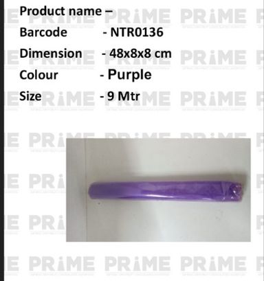 Purple Paper Roll 9 Meters