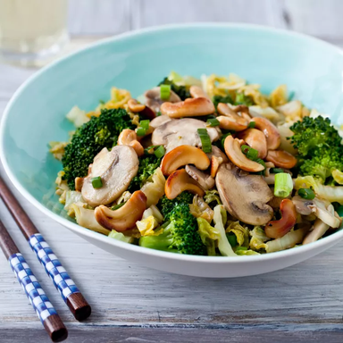 Cashew and Veg Stir Fry