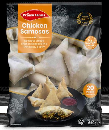 Crown Chicken Samosa 