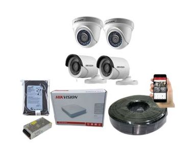 4 Channel CCTV system 