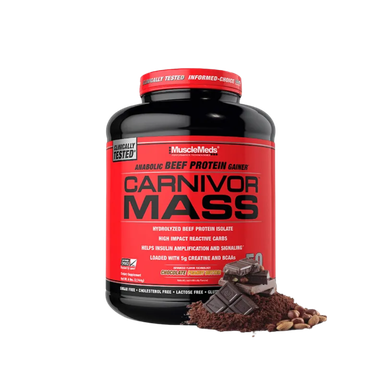 Carnivor Mass chocolate fudge 6lbs MUSCLEMEDS 