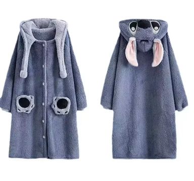 Stitch blue Robe  