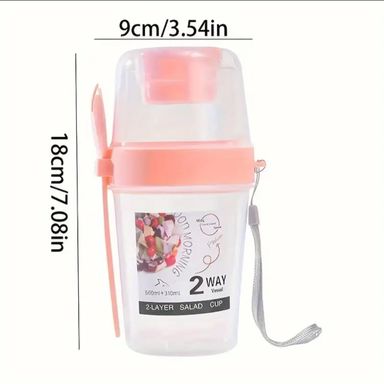 Salad Shaker Set with Dressing Container