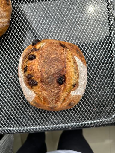 Chocolate Chip Mini Sourdough Loaf