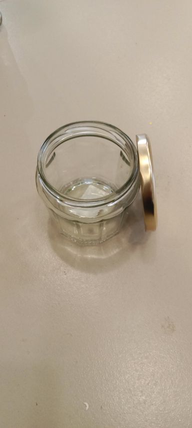 STD 12 Sided Polygon Glass Jar 82 mm Lug Neck 300 ml