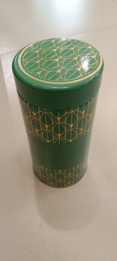 Metal Container -75x75x160/Green