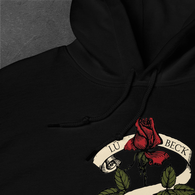 Lübeck rose rebel hoodie 