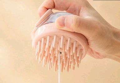 Shampoo Brush with Dispenser 