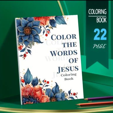 Color the Words of Jesus Coloring Book