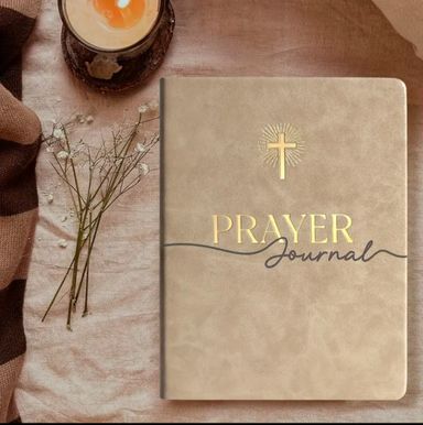 Faux Leather Prayer Journal 