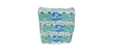 SOFT LINK 10 toilet rolls tissus/1x6