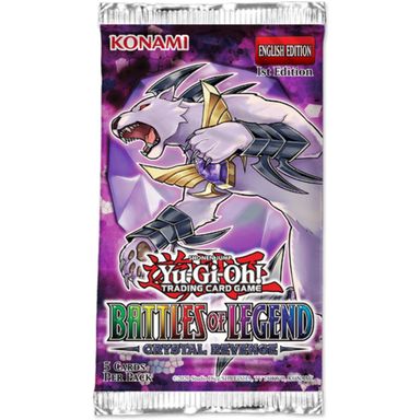 Yu-Gi-Oh! Battles of Legend Crystal Revenge Booster Pack