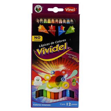 Colores Vividel 12pza.