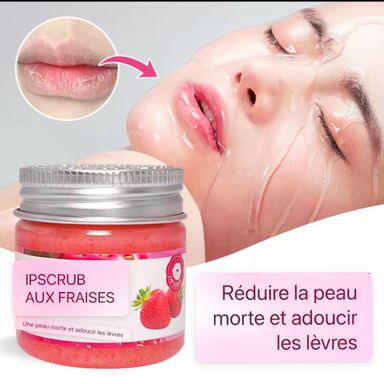 Gommage à lèvres fraise 