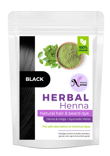 BLACK Herbal Henna Powder