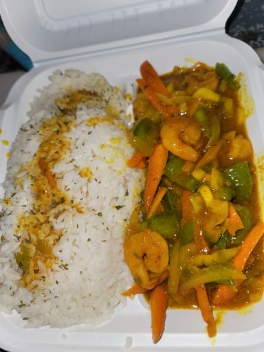 Curry shrimp 