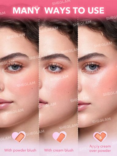 SHEGLAM Cheek 2 Cheek Blush Duo - Peach Juice