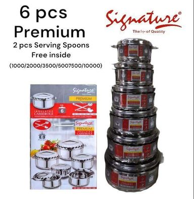 Signature Premium Hot-Pot 6pc set (1000-10000)