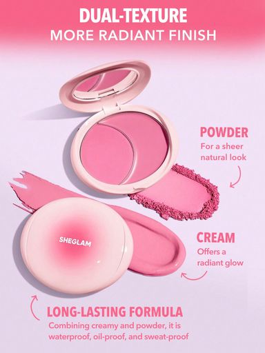 SHEGLAM Cheek 2 Cheek Blush Duo - Pink Sprinkles