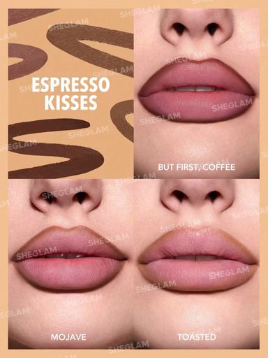 SHEGLAM So Lippy Lip Liner Set - Espresso Kisses