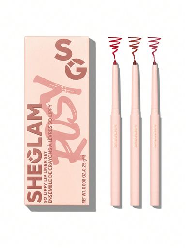 SHEGLAM So Lippy Lip Liner Set - Rose Garden