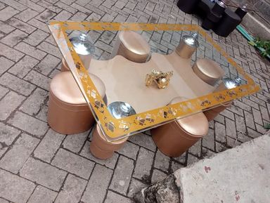 Pub Table With 4 Seat 