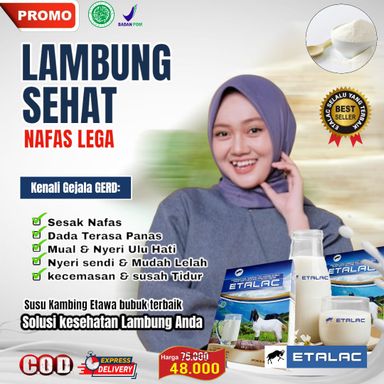 Susu Kambing ETALAC bubuk original (PAKET 3BOX)