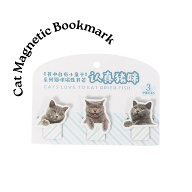 Cat Magnetic Bookmark