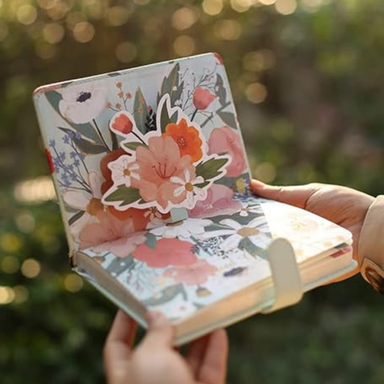 Floral Undated Diary